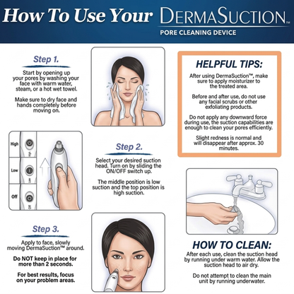 DermaSuction™ Pore Vacuum Blackhead Extractor